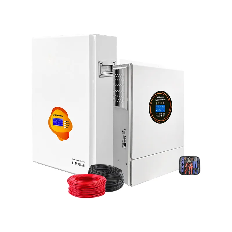 Solar 10kw 48v Off grid Ess All in One Hybrid 310Ah 15kwh backup batteri